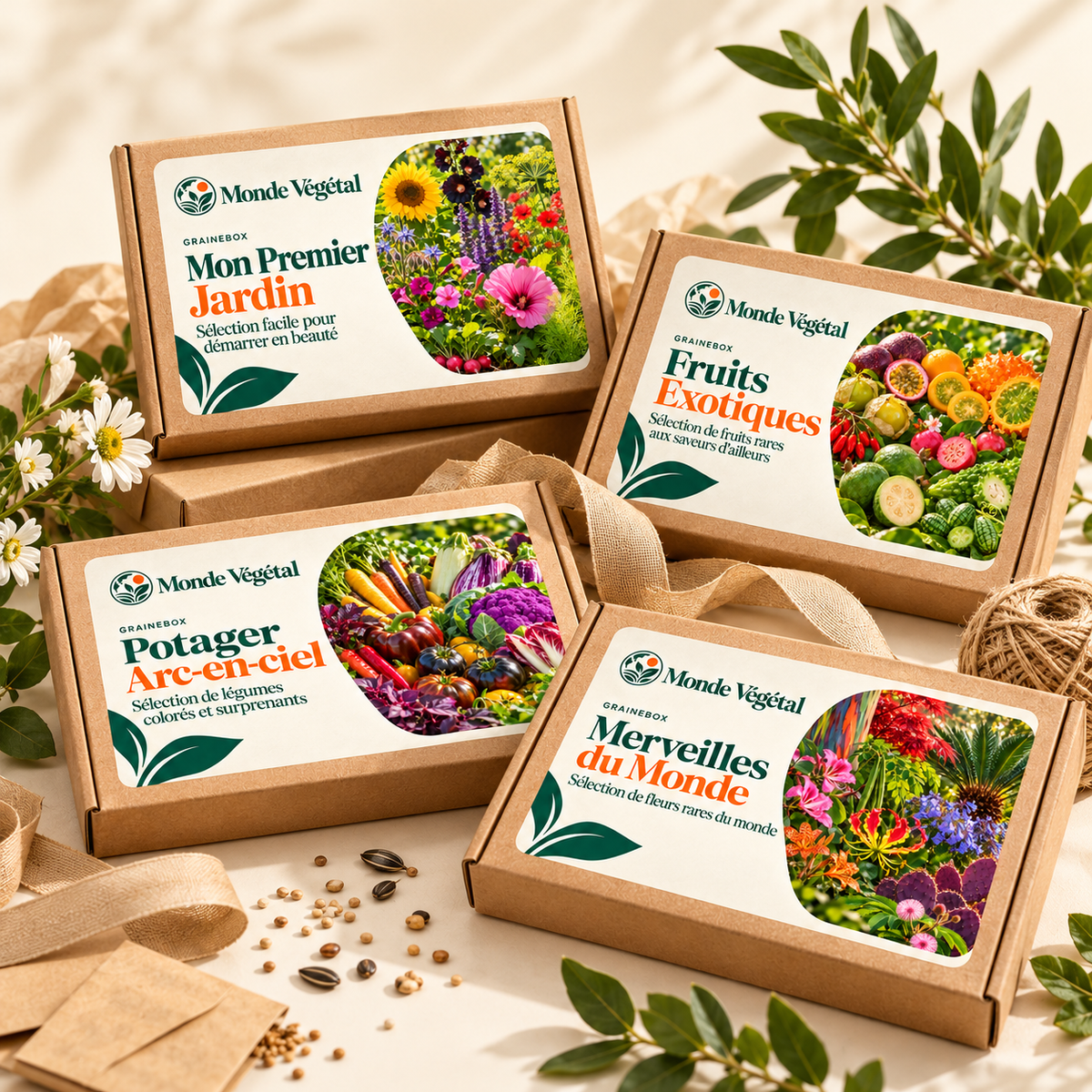 Grainebox, coffrets de graines