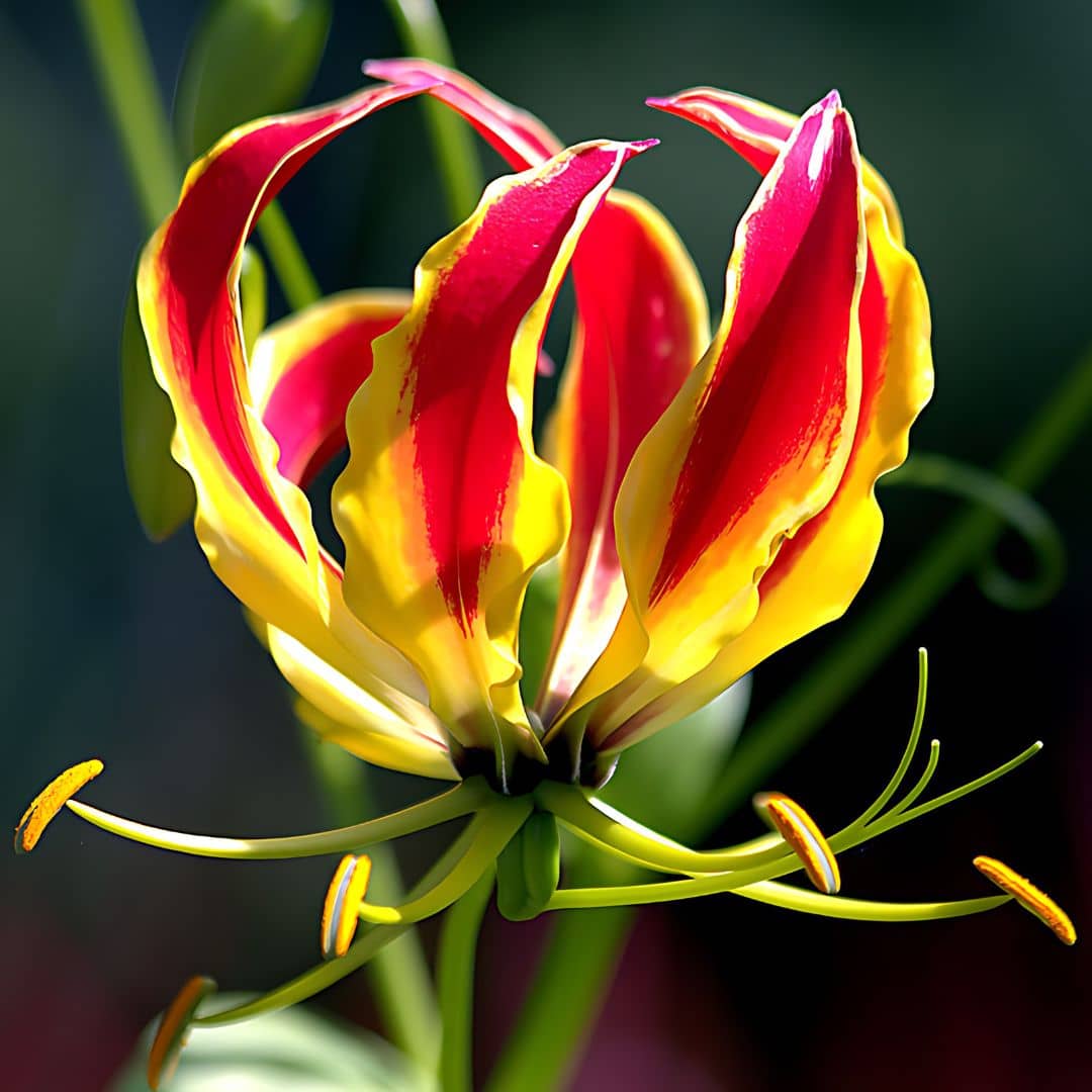 GRAINES gloriosa superba Lis de Malabar plantes rares et exotiques monde végétal