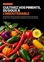 Couverture de l’ebook « Cultivez vos piments, du doux à l’insoutenable »