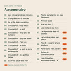 Sommaire de l’ebook « SOS plantes d’intérieur », chapitres de l’édition Pro marqués