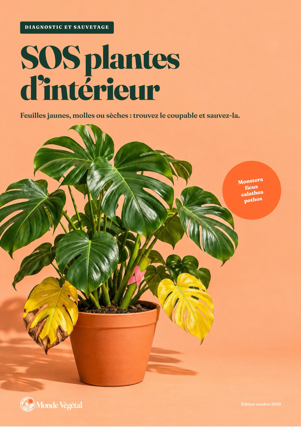 Couverture de l’ebook « SOS plantes d’intérieur »