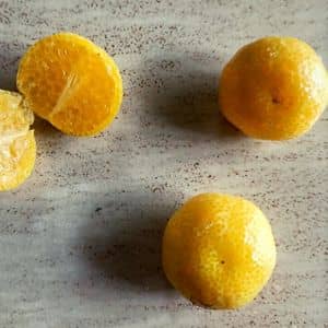 fruit orange caviar